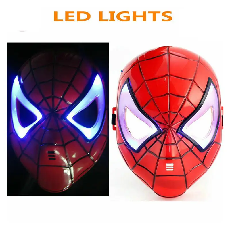 Spider Man Glowing LED Mask