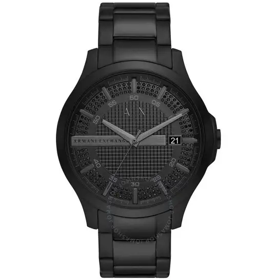 Armani Exchange Hampton Quartz Black Dial Men's Watch