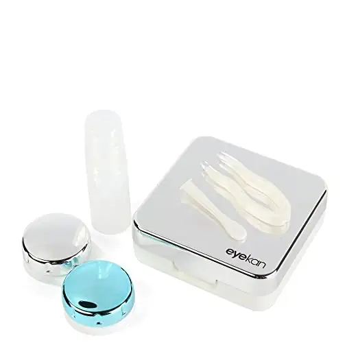 Contact Lens Case Travel Kit SquareShape