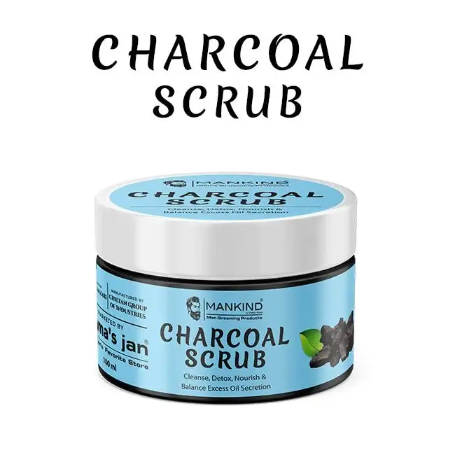 Man Kind Charcoal Face & Body Scrub