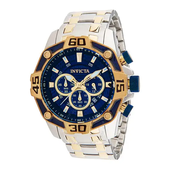 Invicta Pro Diver Chronograph Quartz Blue Dial Men's Watch 33845
