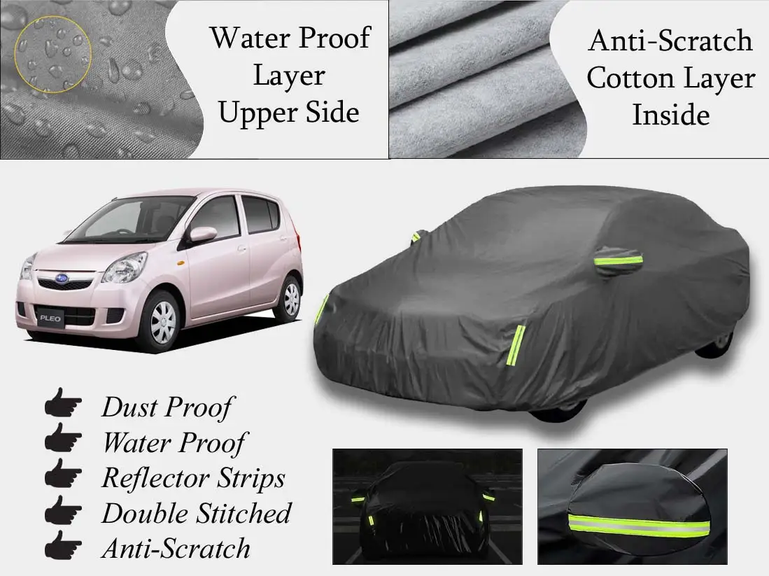 Subaru Pleo Top Cover | Grey | Anti-Scratch | Double Layer | Heat Proof | Water Proof