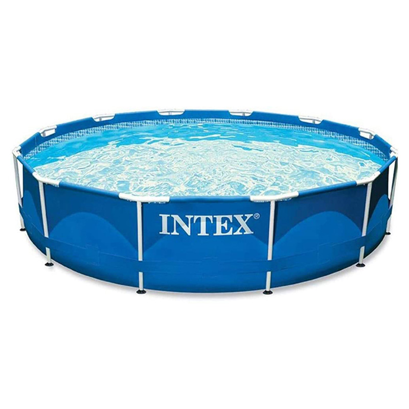 Intex - Round Metal Frame Swimming Pool - 12 ft - 28210