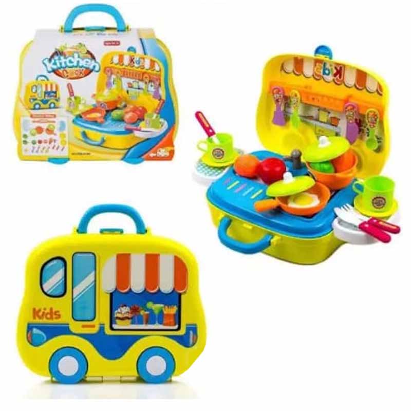 Kitchen Set For Kids Car Shape