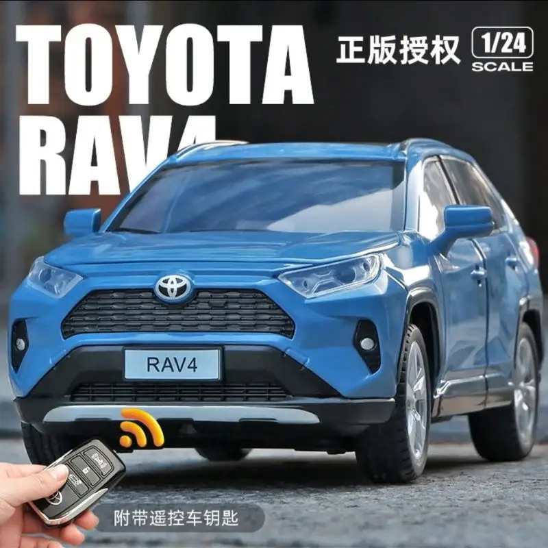 Toyota RAV4 Diecast Model with Remote Control 1/24
