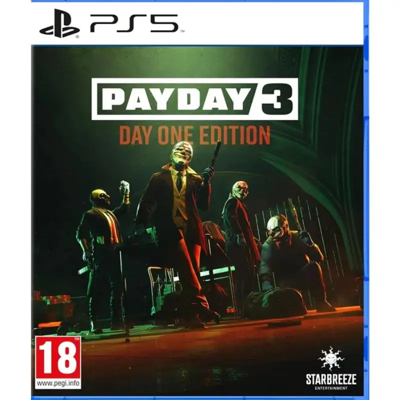 Payday 3 – Day One Edition Game For PS5