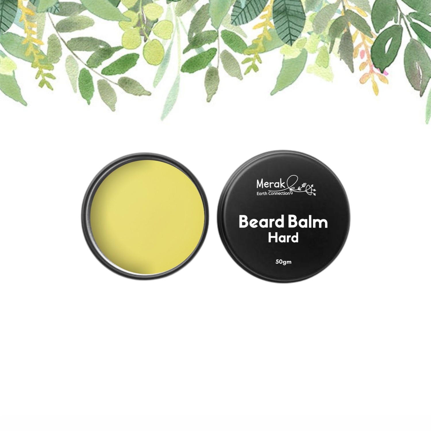 Merak Organics Beard Balm Hard 50g