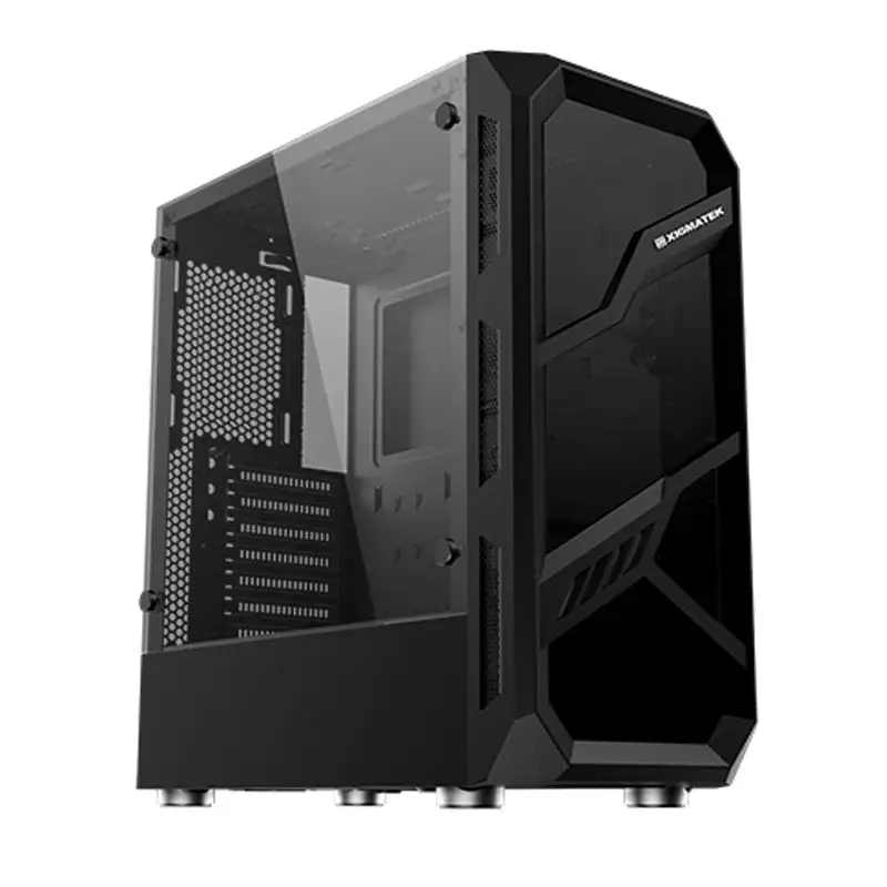 Xigmatek Lamiya Tempered Glass ARGB Mid Tower Chassis