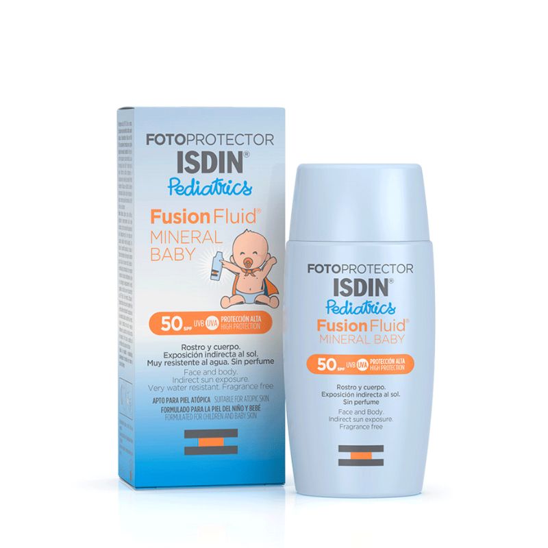 Fotoprotector ISDIN Pediatrics Fusion Fluid Mineral Baby 50+ 50ml (8470001788993)