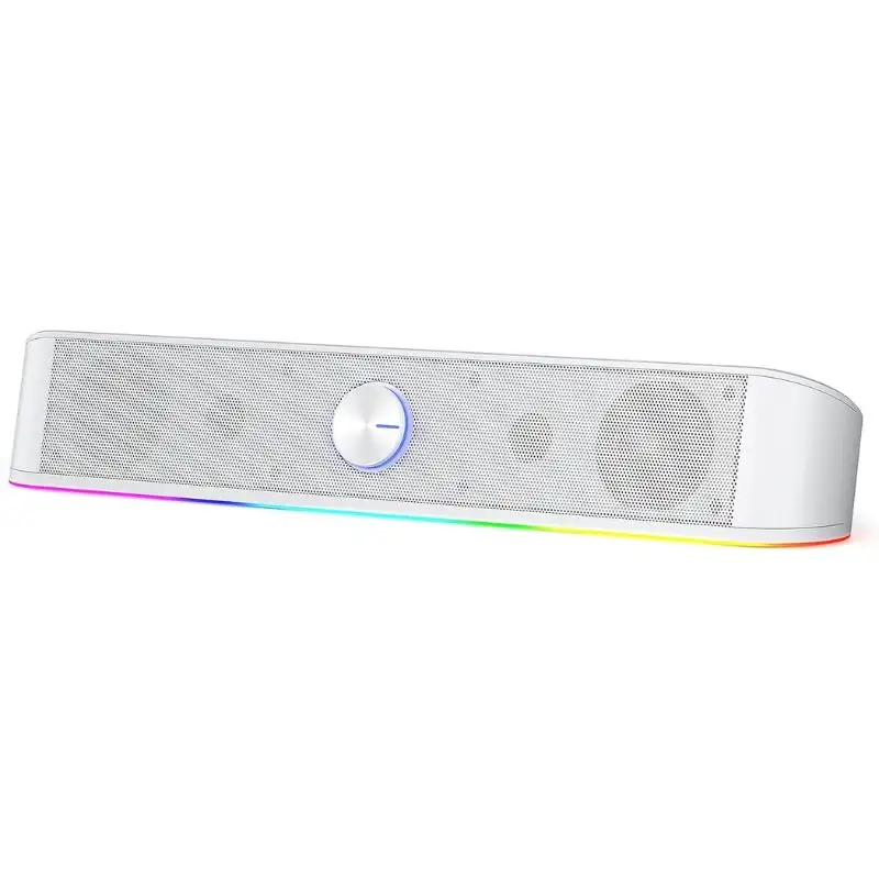 Redragon GS560 White Adiemus RGB Desktop Soundbar