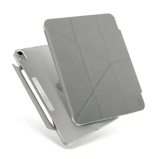 Uniq Camden New iPad Air 10.9 (2022/20) Antimicrobial Case – Fossil (Grey)