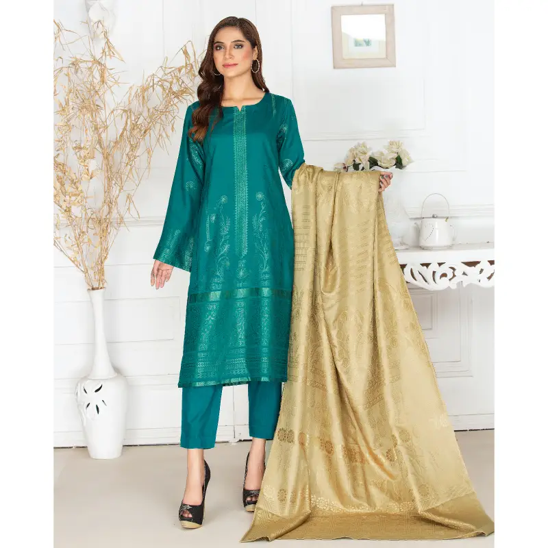 KLEREN-Imroz I-19 : Unstitched Slik Viscos Jaquard