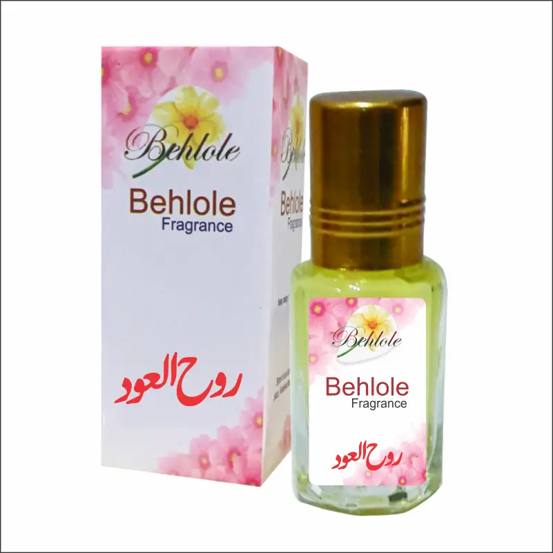 Attar Rooh-ul-Oudh 12 ml - Alcohol free Attar - Original attar By Behlole