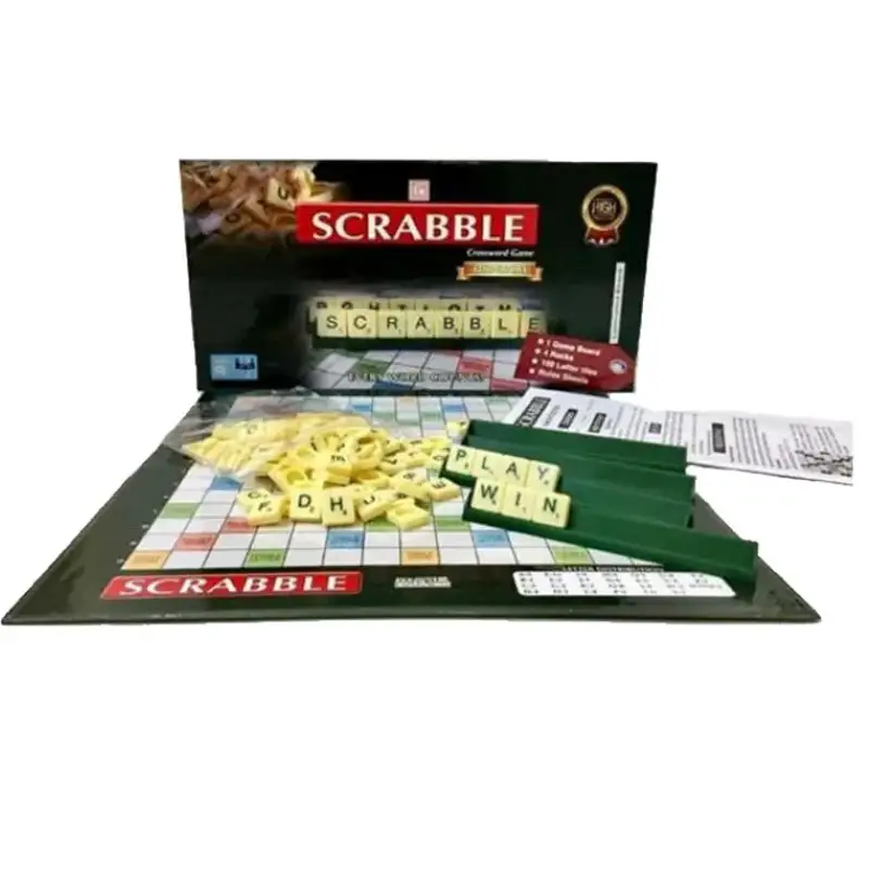 Scrabble Board Game Local Made Item - 1444