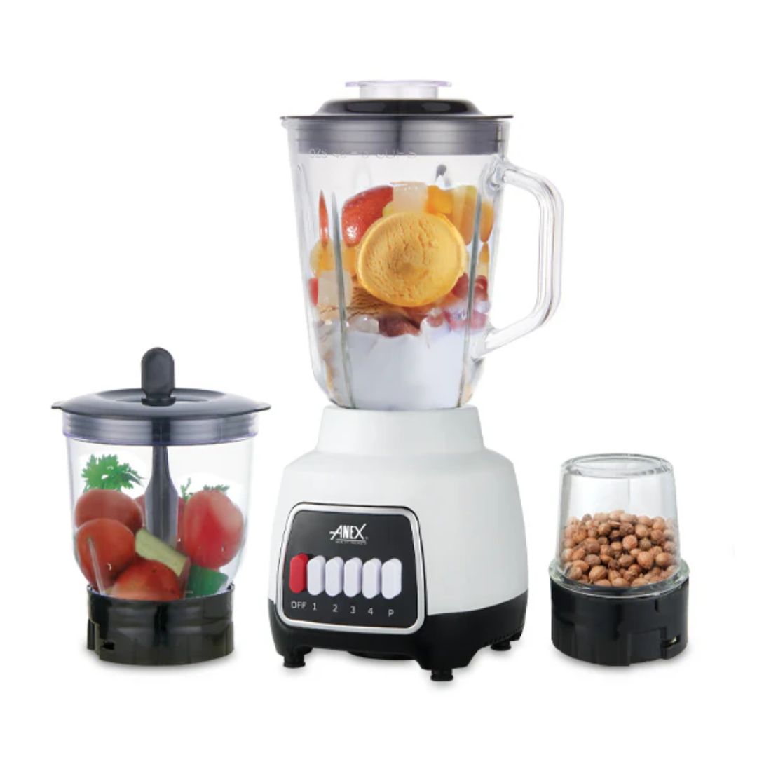 Anex Ag-6137GL Deluxe Blender Grinder With Official Warranty