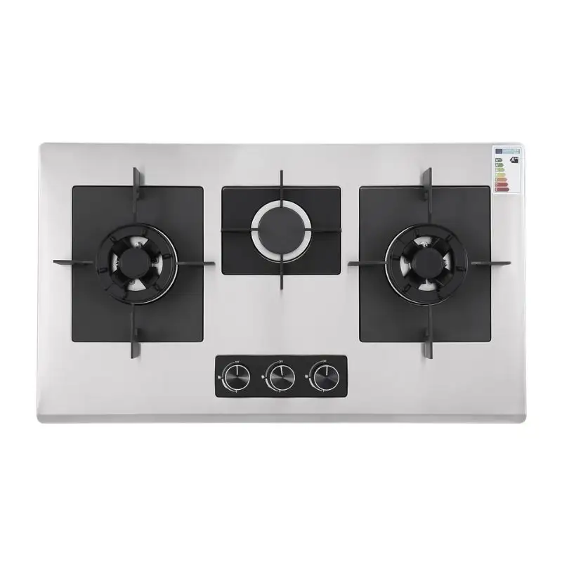 Xpert XST-818-SS 3 Burner Steel Hob With Official Warranty