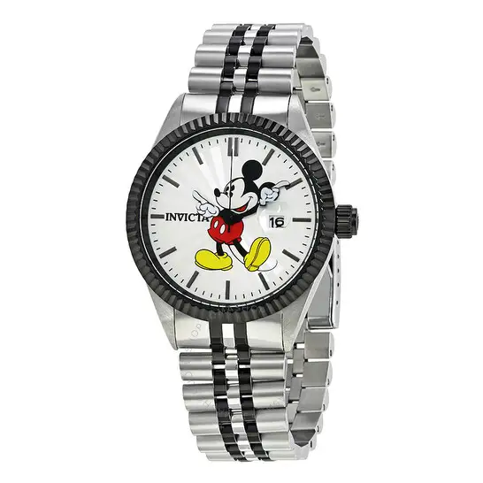 Invicta Disney Limited Edition Silver Dial Men's Watch