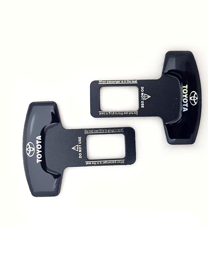 Car Seat Belt Clip Slim – Toyota – Black