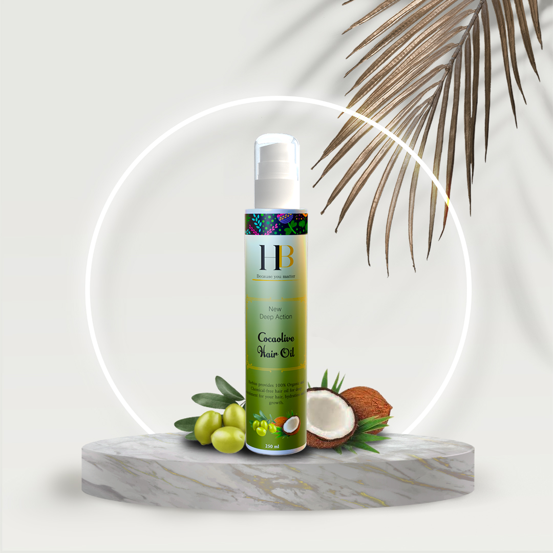 Coca-Olive Hair Oil