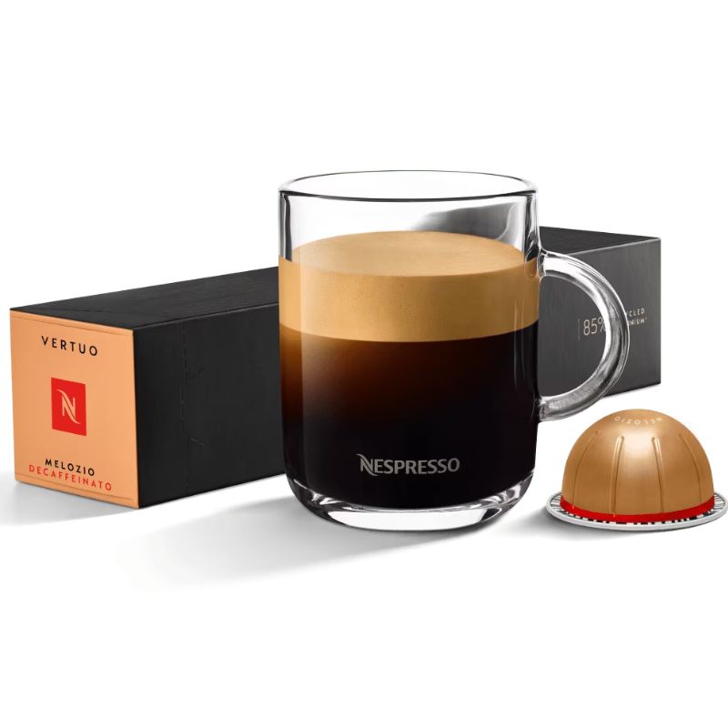 Nespresso Melozio Decaffeinato Espresso 40 ml / Ristretto 25 ml