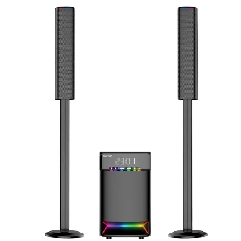 Faster XB8000 Soundbar With Subwoofer 90W, bluetooth speaker With Official Warranty