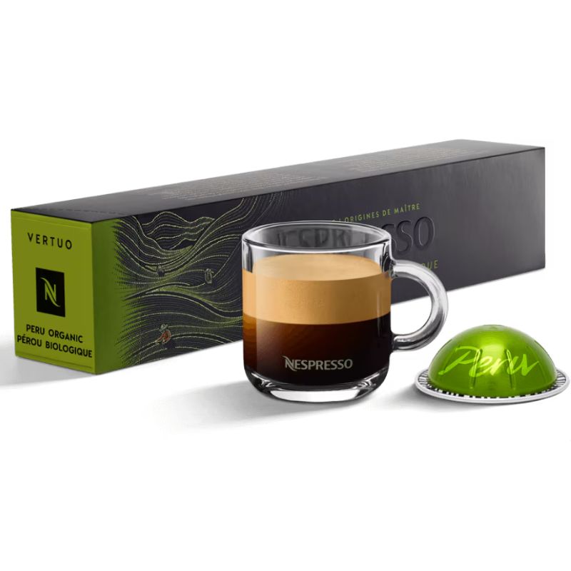Nespresso Peru Organic Espresso 40 ml / Lungo 110 ml