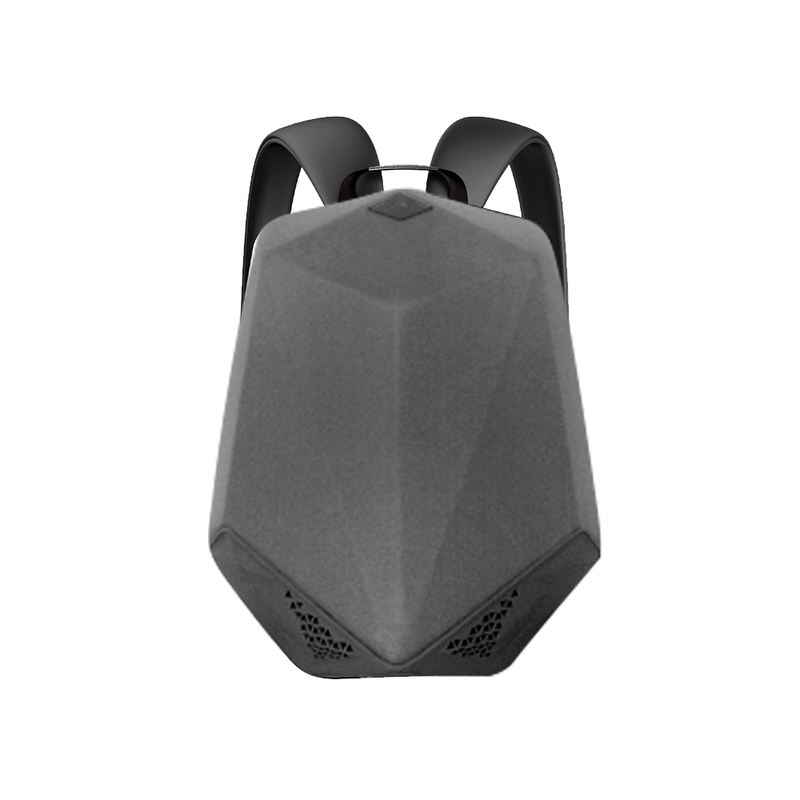 Brave Backpack with Bluetooth Speaker and Power Bank 5000mAh Nylon Army Grey