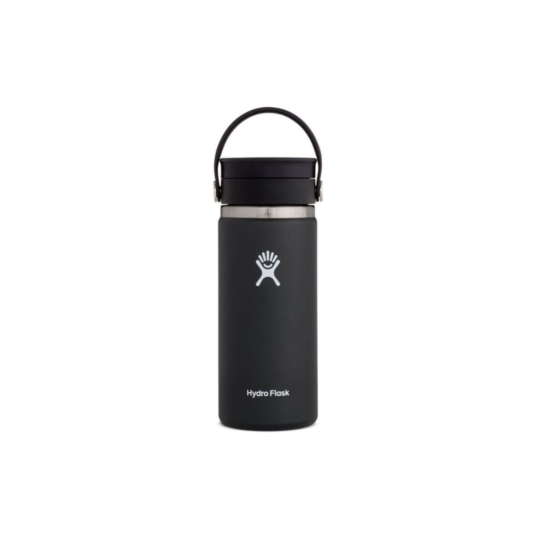 HYDRO FLASK 16 OZ WIDE FLEX SIP LID BLACK