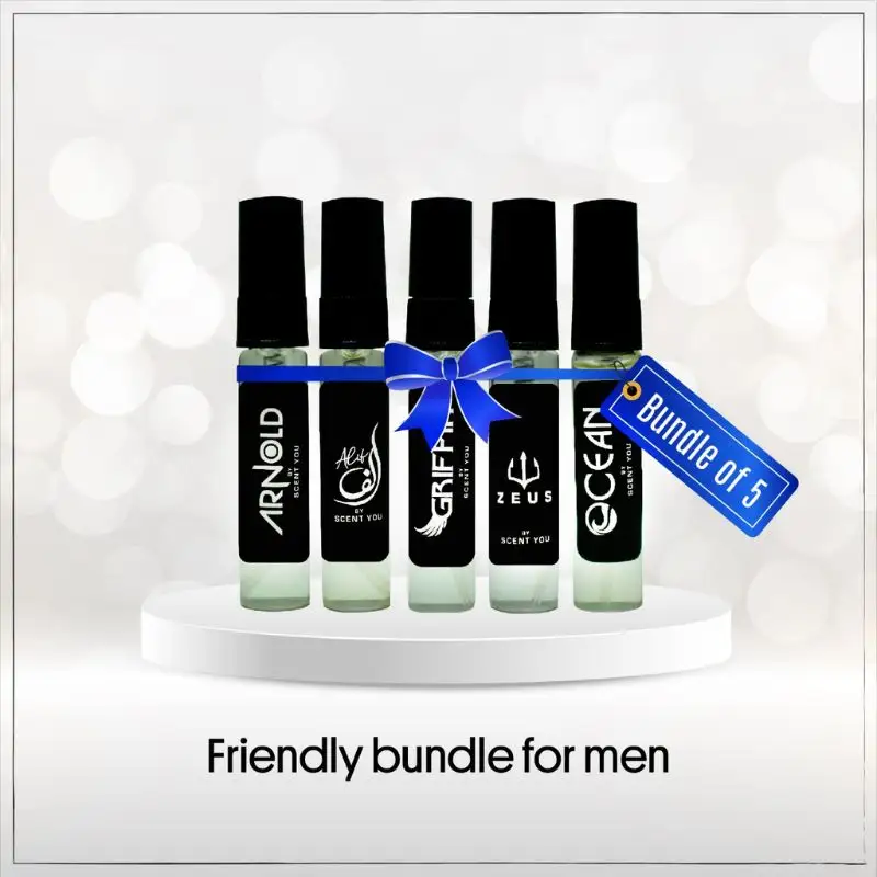 Friendly Men Bundle of 5 pcs 6ml Pocket Carriers