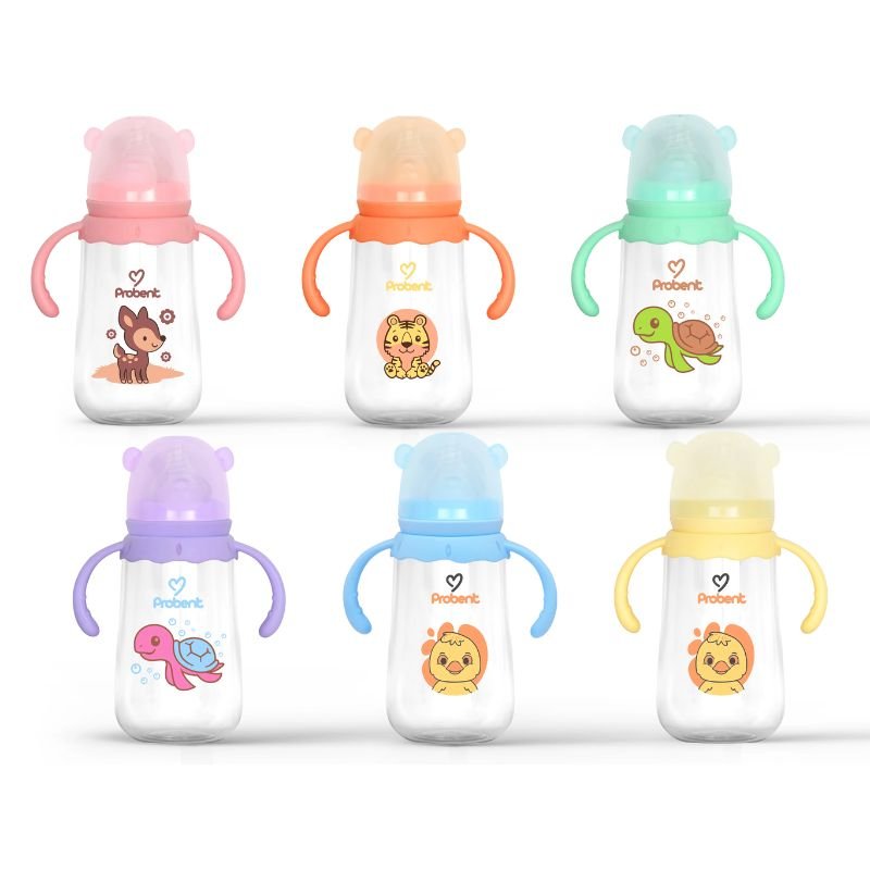 Probent Little Bear Wide Neck Transparent 330 ml