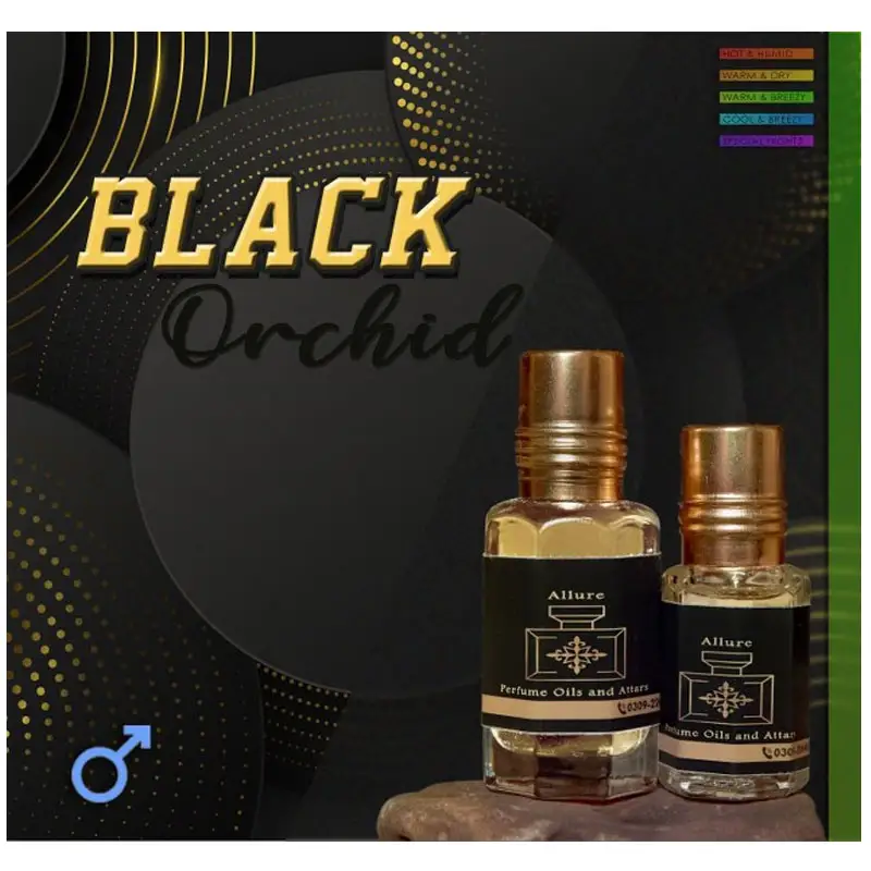 Black Orchid Attar By Allure 12ml