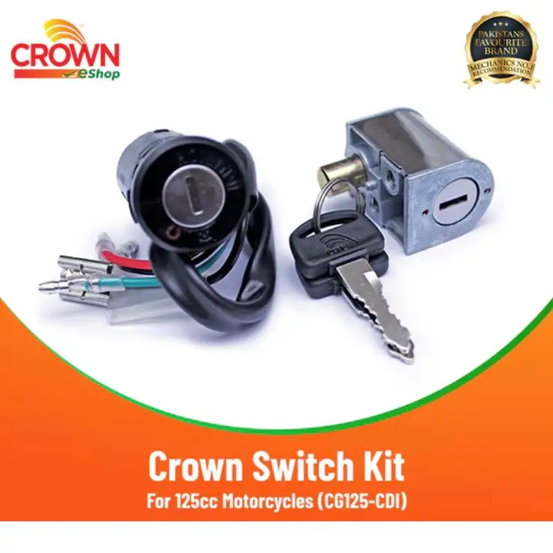 Crown Switch Kit for 125cc Motorcycles (CG125-CDI)