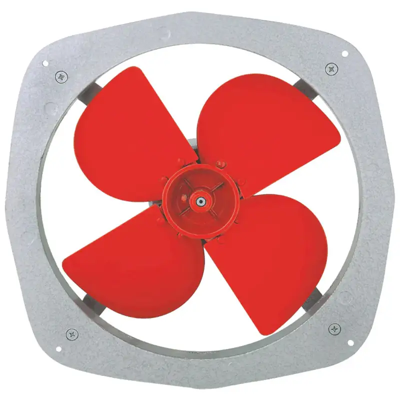 SK Exhaust Fan Metal 12 Inch Square Shape Heavy Gauge Copper Winding With Official Warranty