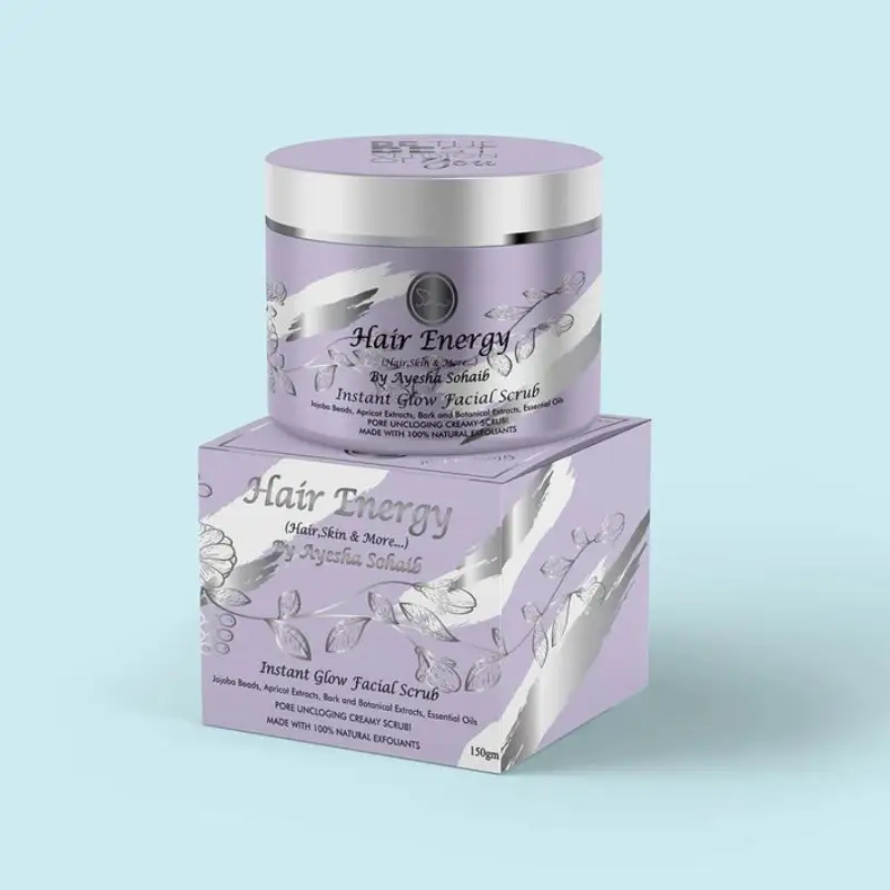 Hair Energy Instant glow facial scrub