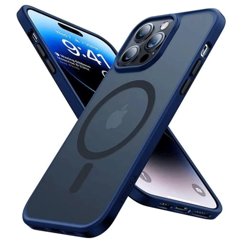 Torras Magnetic Guardian Series Phone Case for iPhone 14 Pro Max 6.7 Inch