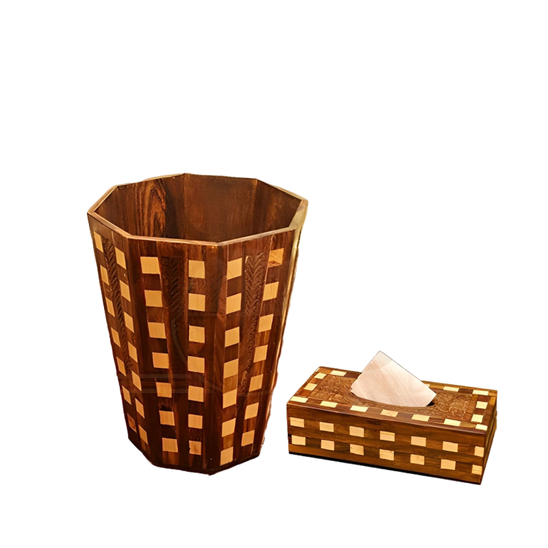 Stylish Dustbin and TIssue Box For office use