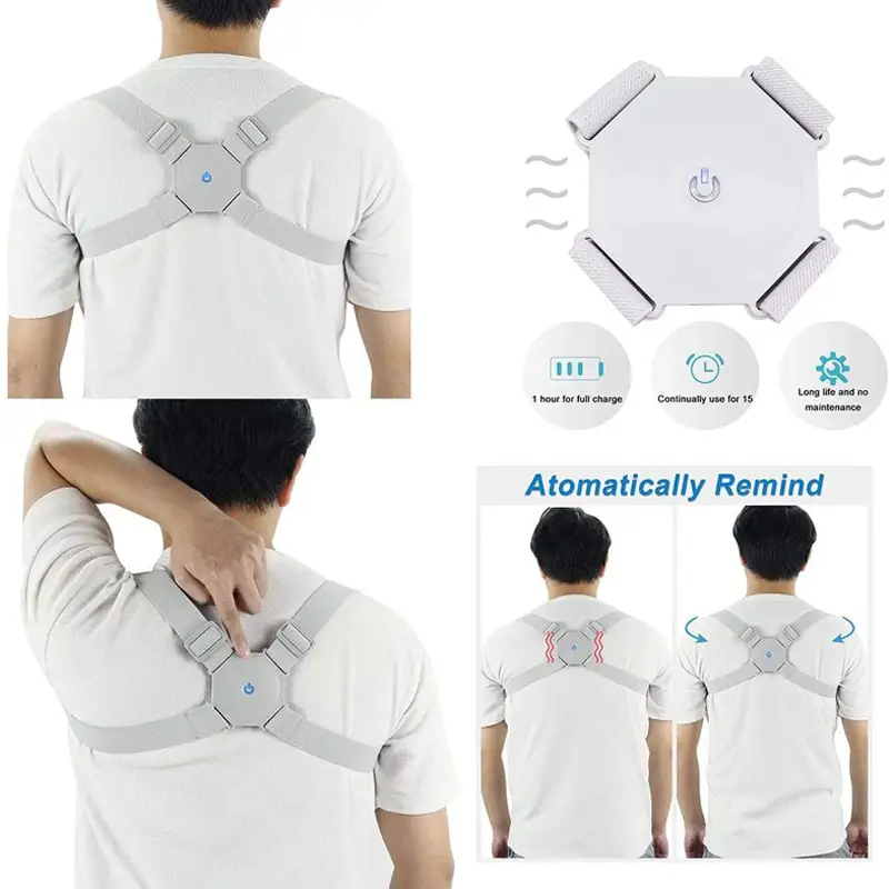 Adjustable Smart Back Posture Corrector Vibration Reminder