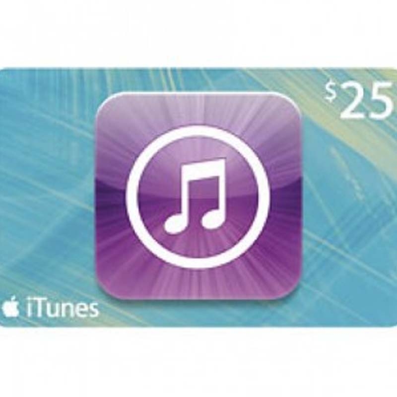 Apple iTunes 25$ Gift Card (Email Delivery)