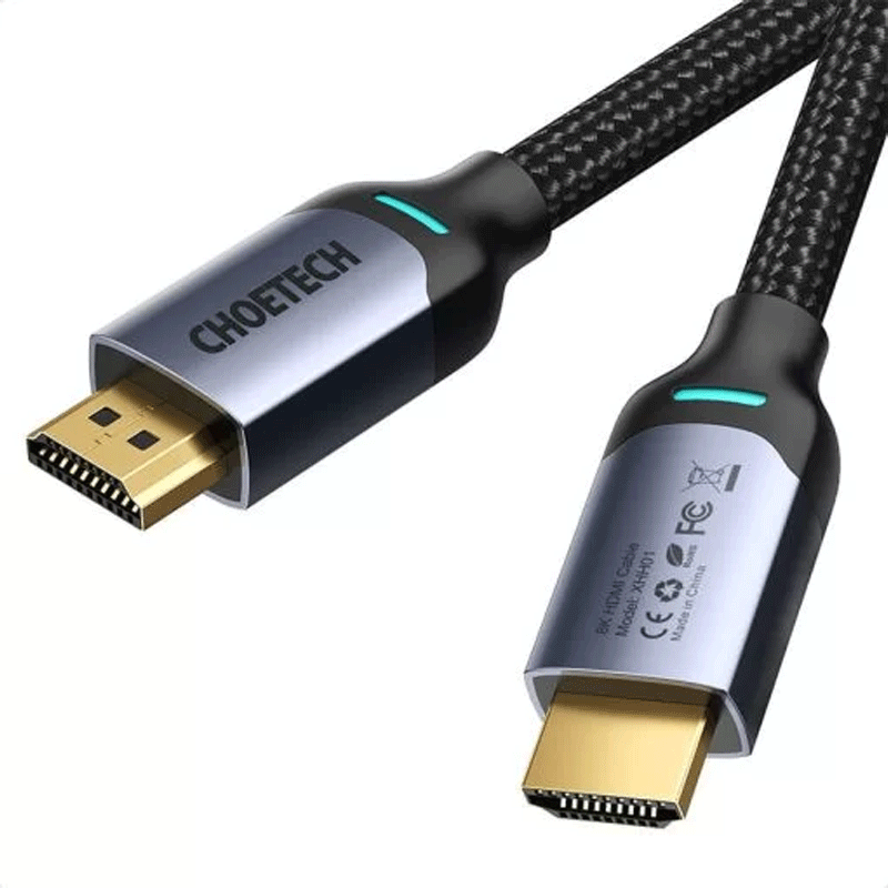 Choetech 8K HDMI to HDMI Nylon Braided Cable 2m