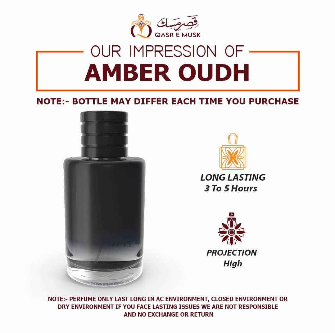 AMBER OUD PERFUME BY QASRE-E-MUSK