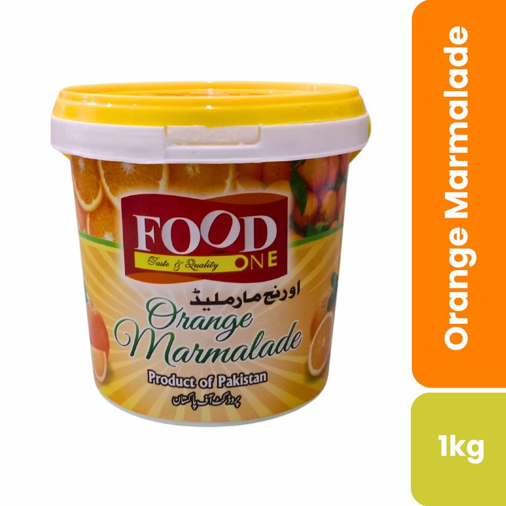 **Premium Orange Marmalade – 1kg | Zesty, Fruity & Naturally Sweet**
