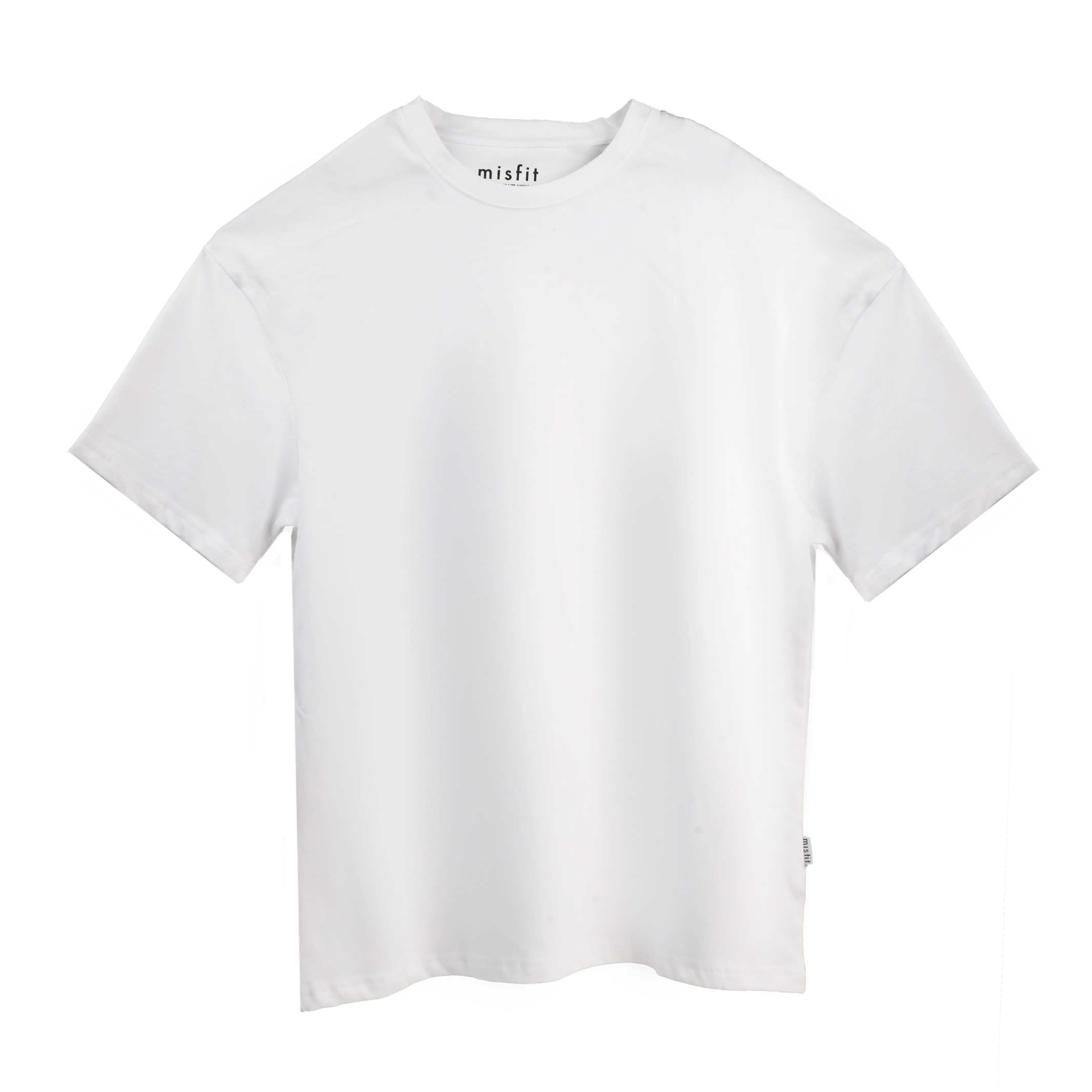 White Crisp Men's Oversized T-Shirt