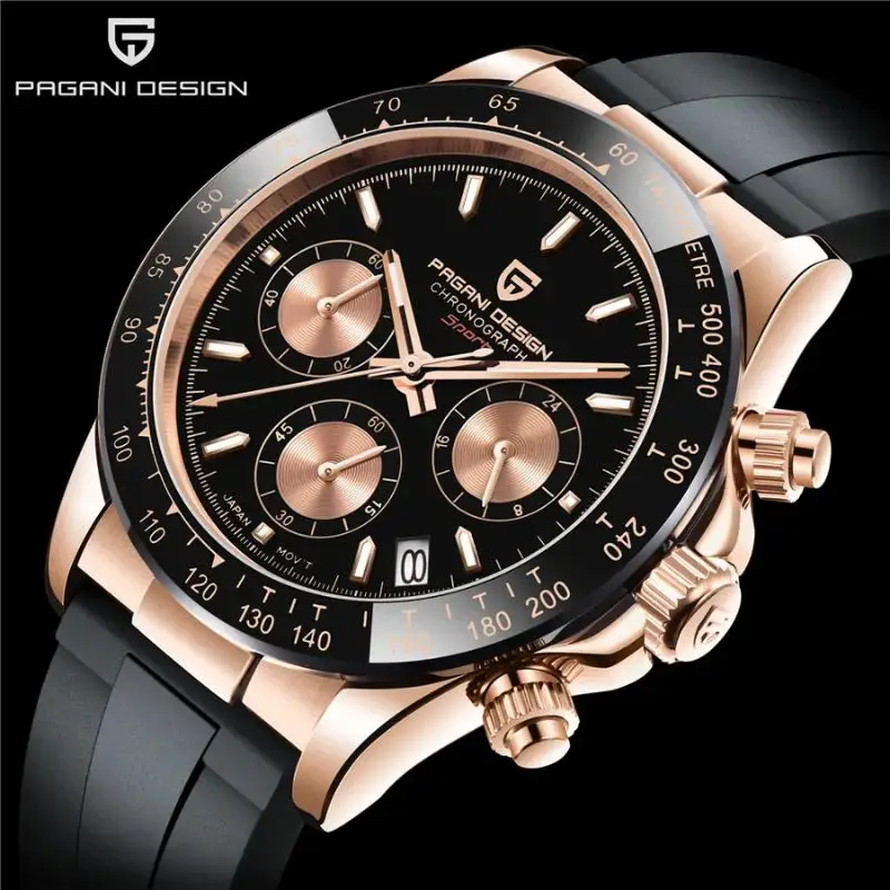Pagani Design PD-1664 Daytona Seiko vk63 pd-1664-2
