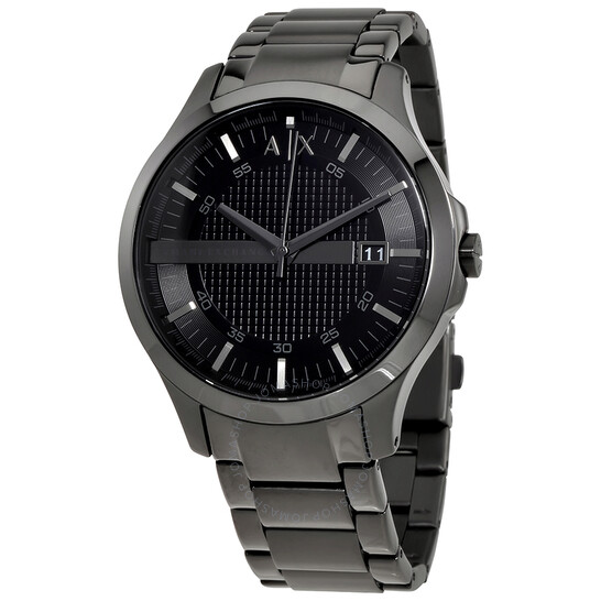 Armani Exchange Hampton Black Dial Men's Gift Set