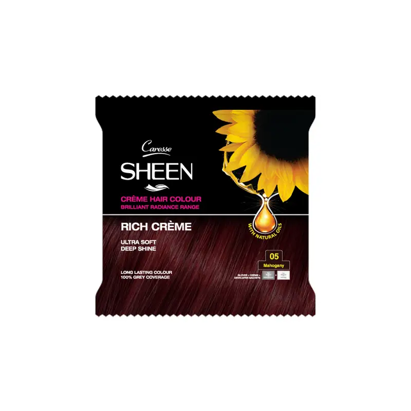 CARESSE SHEEN CRÈME HAIR COLOUR - MAHOGANY 05 - 40ml