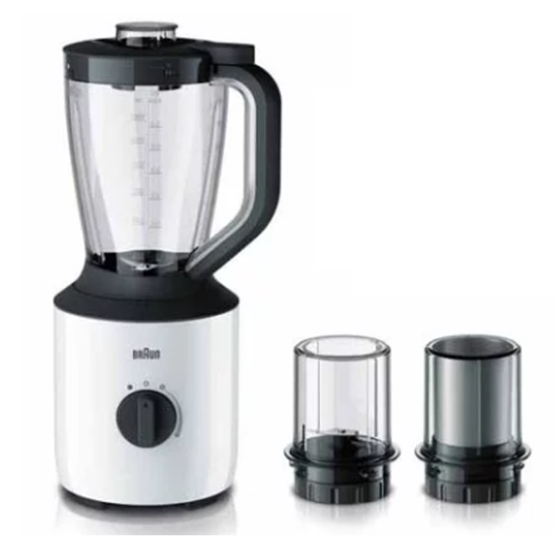 Braun JB-3123 PowerBlend 3 Jug Blender With Official Warranty