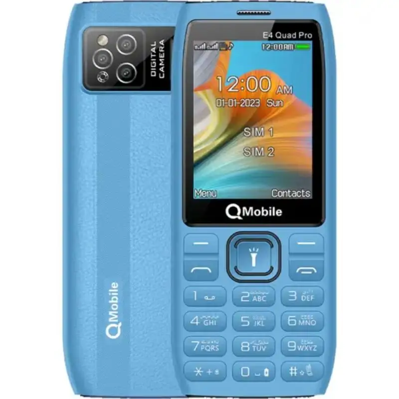 QMobile E4 Quad PRO Dual Sim With Official Warranty
