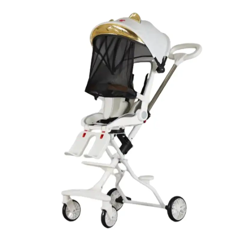 Two Way Baby Stroller With Push Hanlde
