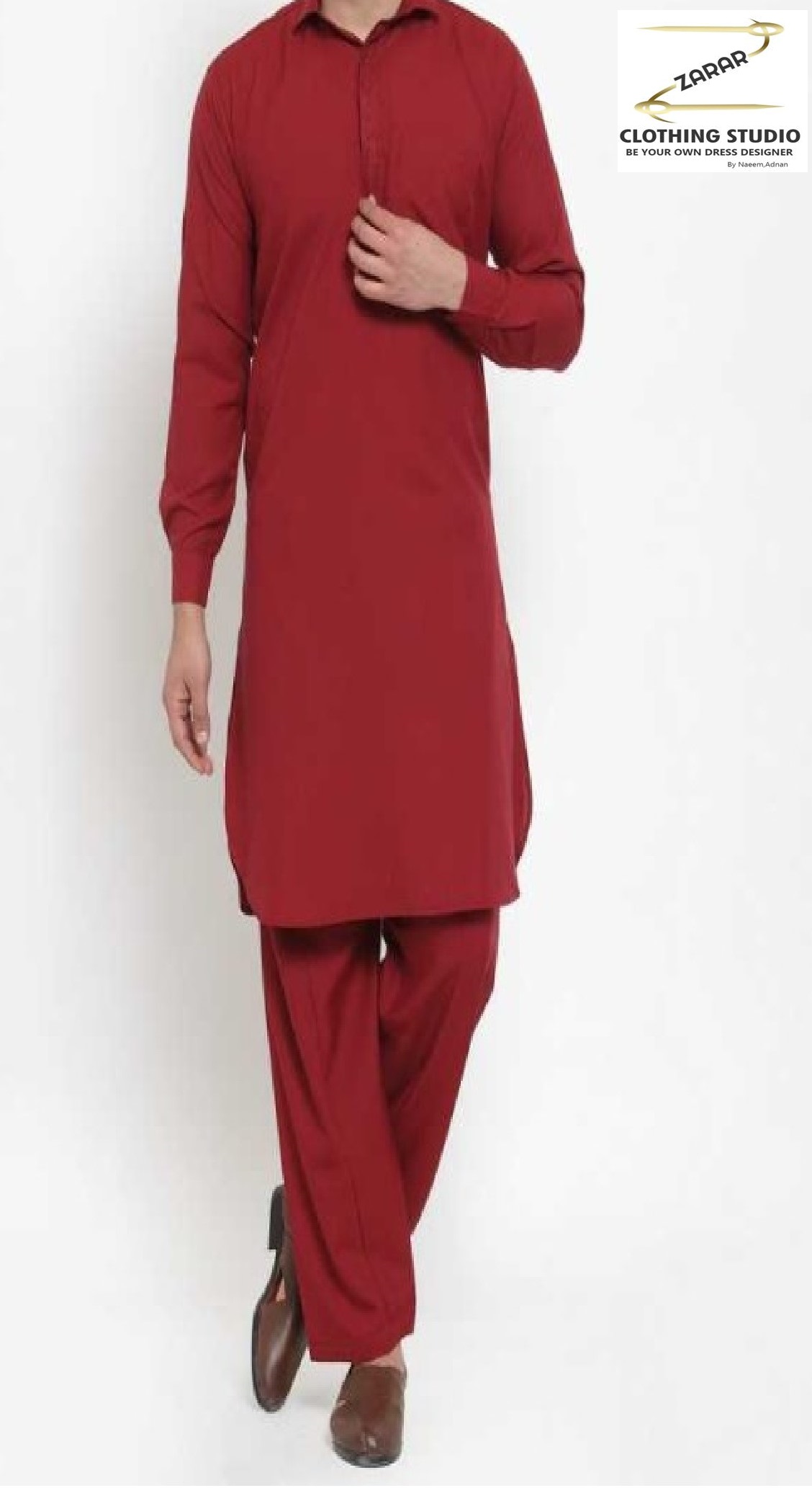 Lipstick Red (Wash n Wear Elite) zarar clothing studio