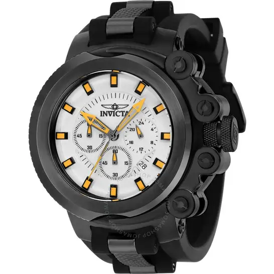 Invicta Coalition Forces Chronograph Quartz White Dial Men's Watch